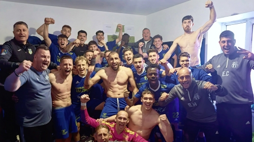 Clubul lui Denis Rusu și Serafim Cojocari a promovat în Superliga României (video)