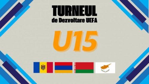 Naționala Moldovei U15 a fost învinsă în ultimul meci al turneului de Dezvoltare UEFA și s-a clasat pe a 2-a poziție la acest turneu