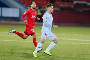 Евгений Оанча отыграл 11 минут за "СКА-Хабаровск". Впервые с ноября