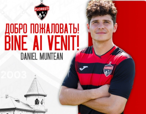 FC Florești a transferat un jucător al naționalei Moldovei U21