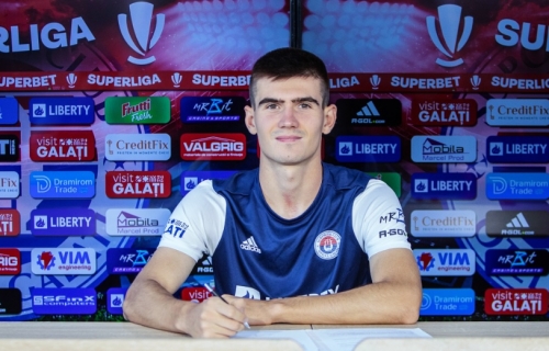 Victor Bogaciuc a debutat pentru Oțelul Galați. El a revenit în teren după trauma suferită trei luni în urmă