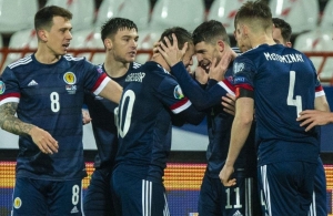 Doi jucători ai naționalei Scoției vor rata următorul meci cu Moldova din cauza cumulului de cartonașe