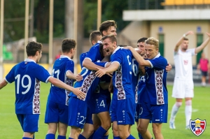 Naționala Moldovei U-21 s-a clasat pe locul 3 în campania preliminară a Campionatului European din 2023