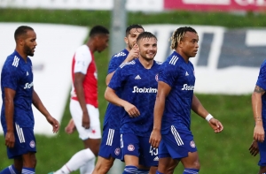 Oleg Reabciuk a marcat un gol pentru Olympiacos într-un meci amical (video)