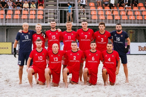 Naționala Moldovei de fotbal pe plajă a surclasat Arabia Saudită la Euro Beach Soccer League