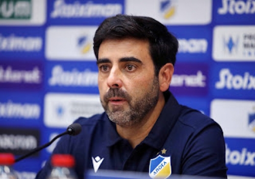 Antrenorul echipei APOEL, David Gallego: "APOEL este o echipă cu mult mai mare decât Petrocub, noi suntem siguri de succesul nostru"
