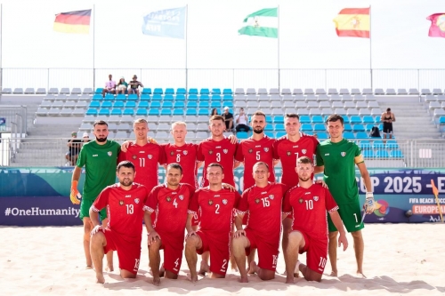 Naționala de fotbal pe plajă a Moldovei a învins reprezentativa similară din Belgia în primul său meci din cadrul preliminariilor World Cup 2025