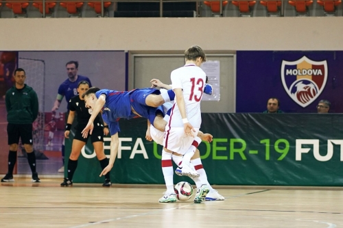 Fusal Arena FMF a găzduit un turneu preliminar pentru Campionatul European 2023 de futsal pînă la 19 ani (rezumat video)