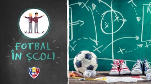 În următorul an de studii vor fi înscrise încă 50 de instituții de învățământ pentru participarea la proiectul 'Fotbal în Școli'