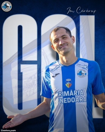 Ion Cărăruș a marcat un gol în Liga 2 din România