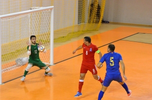 Portarul selecționatei de futsal din Azerbaidjan Rovshan Huseynli: "Nu știu dacă am putut deveni cîștigători, dar medalii la Campionatul Mondial trecut am fi putut lua"