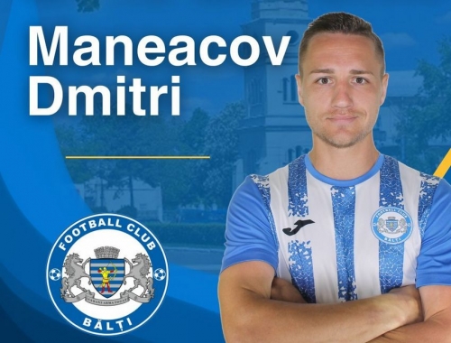 Dmitrii Maneacov a devenit jucătorul echipei FC Bălți