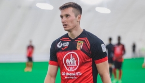Andrei Cobeț a reușit o dublă și a fost desemnat cel mai bun atacant al turneului Winter Cup-2022 din Belarus (video)