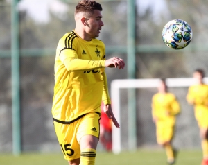 Mihail Ghecev a debutat pentru clubul ucrainean Veles într-un meci de verificare