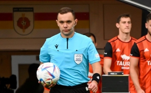 O brigadă de arbitri din Moldova va deservi meciul din Conference League cu participarea clubului lui Eugen Cociuc