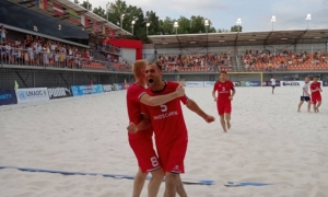 Сборная Молдовы по пляжному футболу обыграла Англию на Euro Beach Soccer League