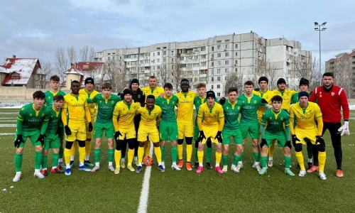 Zimbru a remizat în meciul de verificare cu echipa U19 a Academiei clubului