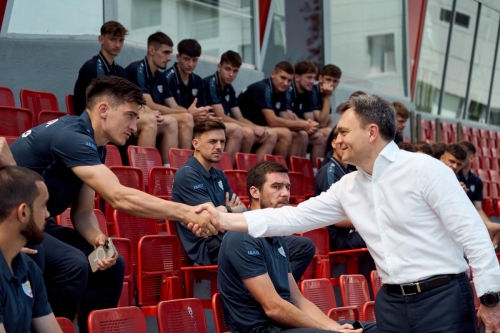 Prim-ministrul Moldovei a declarat că noul stadion republican va fi finalizat în termen de cinci ani (video)
