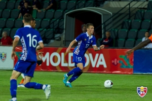 Никита Моцпан забил гол в своем дебютном матче за сборную Молдовы