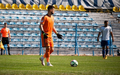 Dorian Railean a debutat pentru FC Buzău într-un meci amical