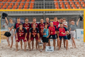 Nistru a devenit din nou campioană a Moldovei la fotbal pe plajă