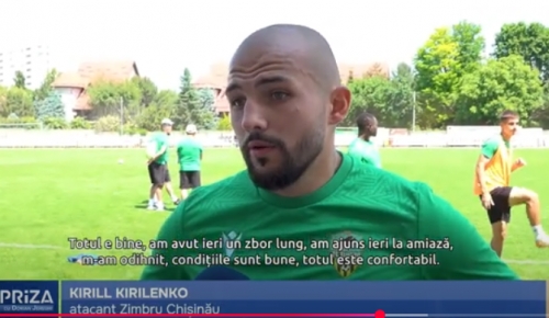 Kirill Kirilenko: "Nu am semnat încă contractul cu Zimbru, mai trebuie să convenim asupra unor aspecte juridice"