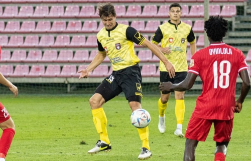 Dumitru Mandrîcenco a marcat primul său gol în lotul clubului lituanian Dainava (video)