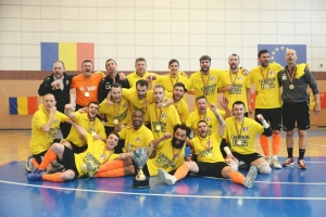 Internaționalul moldovean Adrian Lașcu a devenit campion al României la futsal