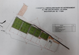 În Vadul lui Vodă vor fi construite 7-8 terenuri de mărimi standard, dintre care 6 - cu iarbă verde. Ele vor fi date în folosință selecționatelor și cluburilor, inclusiv pentru copii și juniori care nu au propriile terenuri