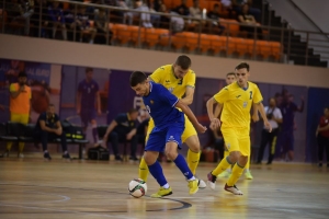 Naționala de futsal a Moldovei a fost învinsă de reprezentativa Ucrainei (rezumat video)