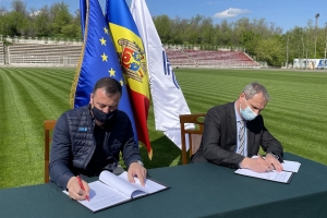 Federația Moldovenească de Fotbal a semnat un acord cu Universitatea Tehnică din Moldova