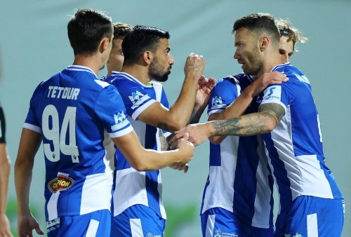 Nicolae Milinceanu a marcat primul gol pentru echipa Ethnikos în partida contra clubului lui Cătălin Carp (video)