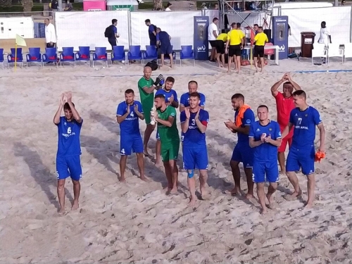 Сборная Молдовы по пляжному футболу обыграла Францию на Euro Beach Soccer League 2023