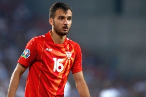 Mijlocașul clubului Sheriff Boban Nikolov a marcat un gol pentru naționala Macedoniei de Nord