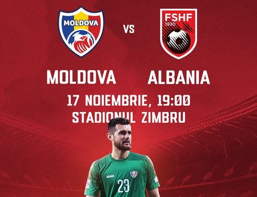 Primele 500 de bilete pentru meciul Moldova - Albania la un preț special au fost vîndute