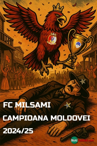 Milsami - campioana Moldovei! Clubul din Orhei a cucerit al doilea titlu din istoria sa