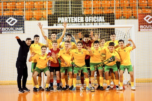 CS Atletic Strășeni este câștigătoarea turneului pentru juniori la futsal U19