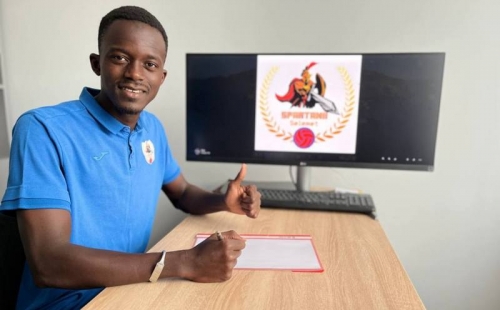 "Спартаний" подписал центрального полузащитника из Сенегала