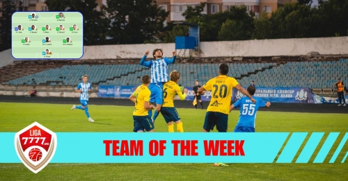 SofaScore a prezentat echipa simbolică a etapei a 3-a din Super Liga. Cel mai bun jucător - Dan-Angelo Boțan
