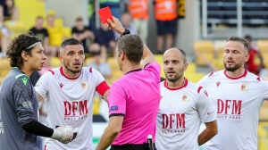⚽ Milsami este prima echipă din Moldova, care a încasat trei cartonașe roșii într-un meci din Cupele Europene