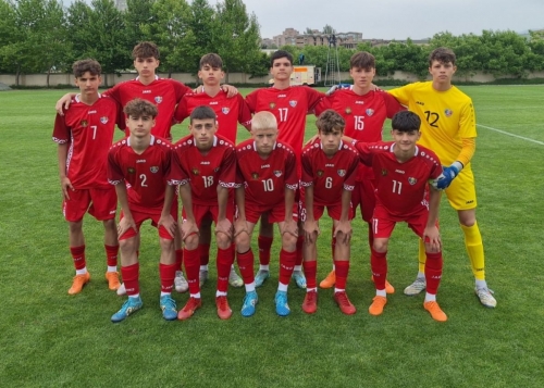 Naționala Moldovei U15 a remizat cu Cipru la Turneul de Dezvoltare UEFA