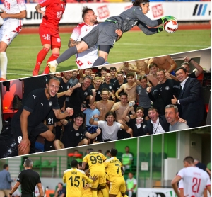 Второй сезон подряд три молдавских клуба преодолели первый раунд еврокубков. Всего таких сезонов было 8 (статистика)