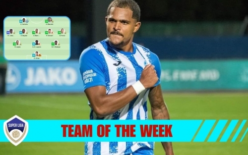 SofaScore a prezentat echipa simbolică a etapei a 7-a din Super Liga. Cel mai bun jucător - Caio Martins