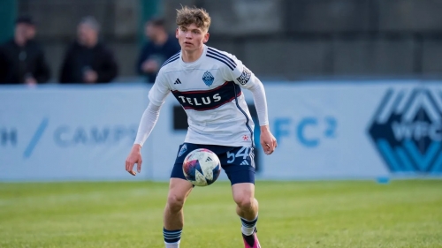 Mihail Gherasimencov a înscris un gol și a dat o pasă de gol pentru a doua echipă Vancouver Whitecaps