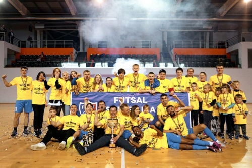 Nistru Chișinău a devenit pentru a doua oară consecutiv campioană națională la futsal