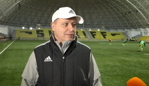 Юрий Вернидуб: "Хотя первый тайм мы закончили 3:0, мне не понравилось отношение моих футболистов к игре"