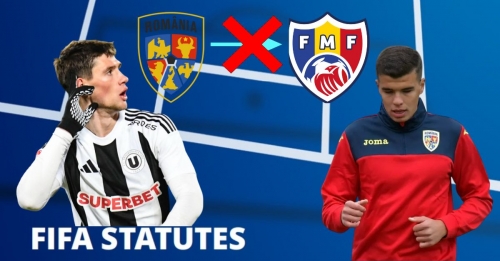 Vladislav Blănută și Cristian Ignat nu vor putea juca pentru echipa națională a Moldovei chiar dacă își vor dori acest lucru. Analizăm Regulamentul FIFA
