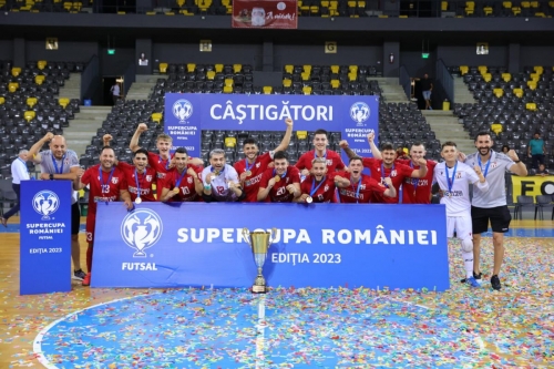 Iulian Cojocaru a câștigat Supercupa României la futsal cu United Galați