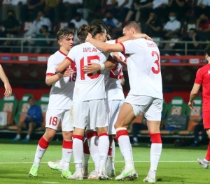 Турция и Азербайджан - соперники Молдовы по ближайшим товарищеским матчам - провели между собой спарринг