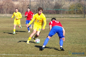 Gheorghe Gondiu a marcat o dublă pentru Minaur Baia Mare în Liga 3 din România